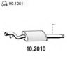 CITRO 5490646 Front Silencer